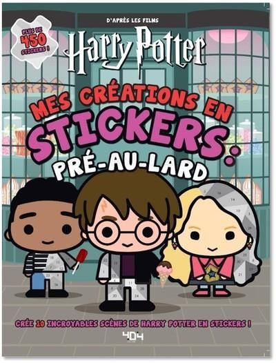 Emprunter Mes créations en stickers : Pré-au-lard. Crée 10 incroyables scènes de Harry potter en stickers ! livre