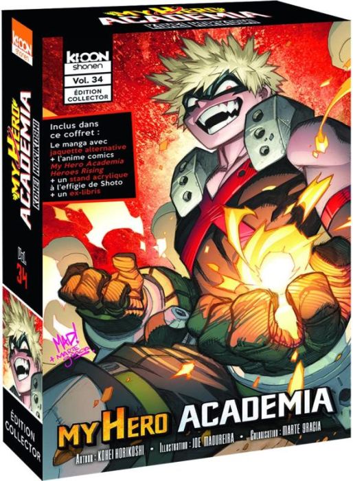 Emprunter My Hero Academia Tome 34 - Edition Collector livre