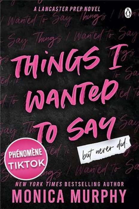 Emprunter Things I Wanted to Say (But Never Did) livre