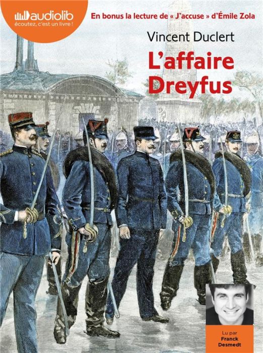 Emprunter L'affaire Dreyfus. Suivi de J'accuse ! 1 CD audio MP3 livre