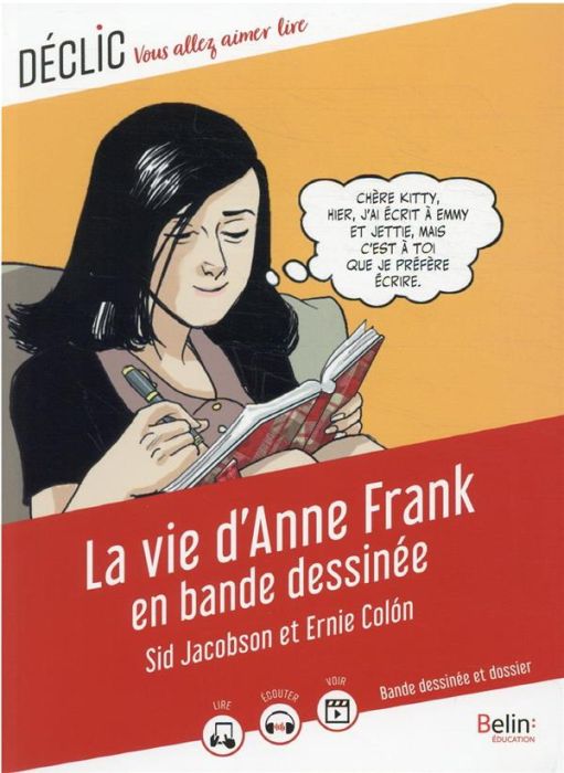 Emprunter La vie d'Anne Frank en bande dessinée livre