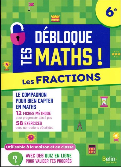 Emprunter Les fractions 6e. Edition 2023 livre