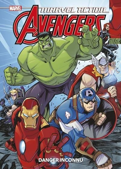 Emprunter Marvel Action Avengers : Pack 2 volumes : Tome 1, Danger inconnu %3B Tome 2, Le rubis portail livre