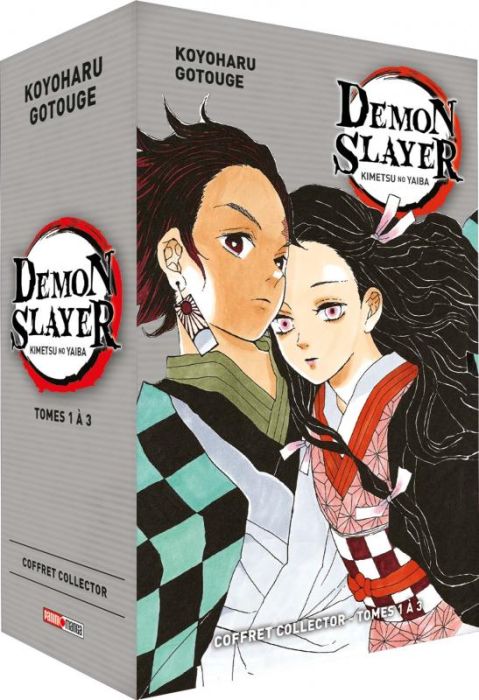 Emprunter Demon Slayer Coffret collector : Tomes 1 à 3 livre