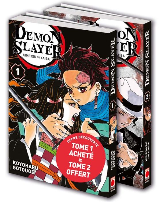 Emprunter Demon Slayer - Pack en 2 volumes : Tomes 1 et 2 livre