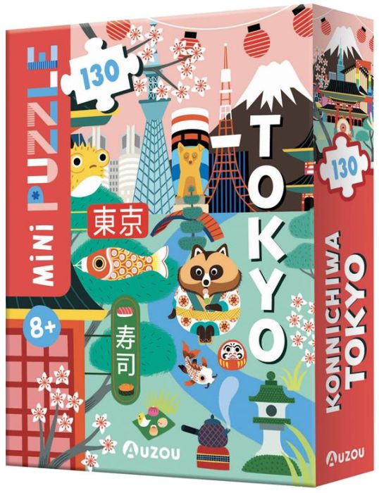 Emprunter Konnichiwa Tokyo. Mini puzzle avec 130 pièce livre