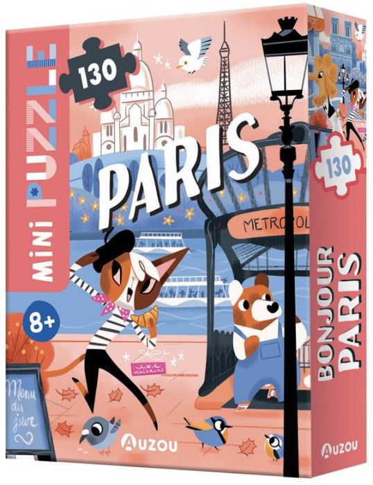 Emprunter MINI PUZZLES - BONJOUR PARIS livre