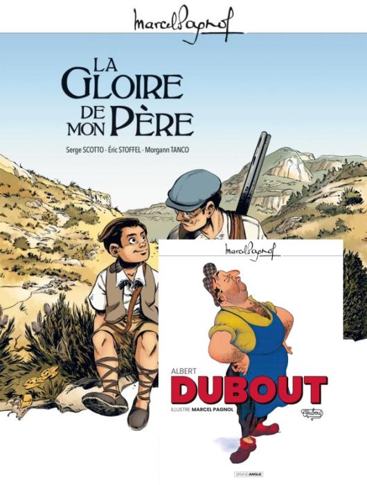 Emprunter La gloire de mon père %3B Albert Dubout illustre Marcel Pagnol. Pack en 2 volumes livre