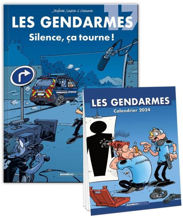 Emprunter Les Gendarmes - tome 17 + calendrier 2024 offert. Silence, ça tourne ! livre