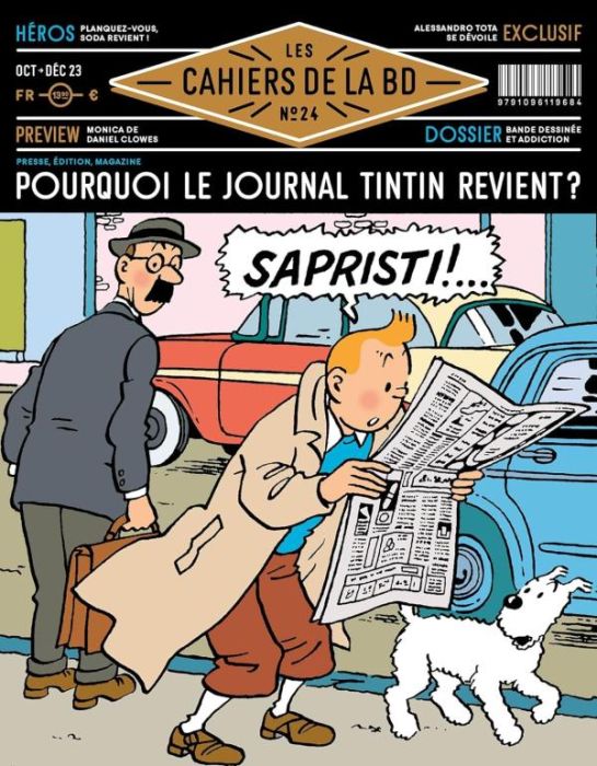 Emprunter Les Cahiers de la BD N° 24 : Et si Tintin revenait pour de vrai ? livre