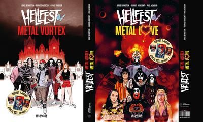 Emprunter Coffret Hellfest. Hellfest Metal Vortex %3B Hellfest Metal Love - 1 affiche HELL offerte livre