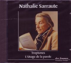TROPISMES - L'USAGE DE LA PAROLE - AUDIO - SARRAUTE NATHALIE