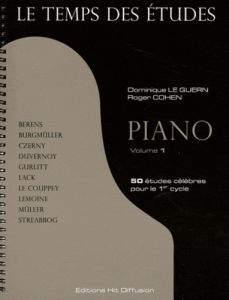 Piano. Volume 1, 50 études - Le Guern Dominique - Cohen Roger