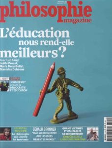 Philosophie Magazine N° 122, septembre 2018 : L'éducation nous rend-elle meilleurs ? - Legros Martin - Eltchaninoff Michel