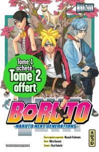 Boruto - Naruto Next Generations : Pack en 2 volumes : Tome 1 et 2. Dont Tome 2 offert - Kodachi Ukyô - Ikemoto Mikio - Kishimoto Masashi -