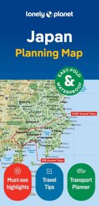 JAPAN PLANNING MAP 2ED -ANGLAIS- - LONELY PLANET