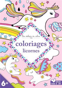 Coloriages licornes - NOTAERT AMANDINE
