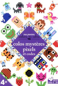 Colos mystères pixels et codes - Turquois Alice