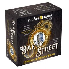 BOITE ESCAPE GAME BAKER STREET - L'HERITAGE DE SHERLOCK HOLMES - NOUVELLE EDITION - LOZZI NICOLAS