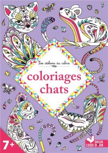 Coloriages chats - Douru Muriel - Kostanek Lidia - Jaunatre Vincent