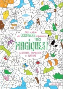 Mon cahier de coloriages magiques... Très magiques ! Couleurs, symboles et nature - Nicolle Isabelle