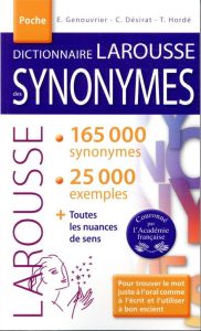 Dictionnaire des synonymes poche - Genouvrier Emile - Désirat Claude - Hordé Tristan