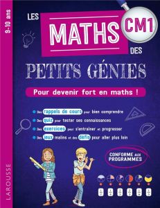 Les maths des petits génies CM1 - Urvoy Delphine - Meyer Aurore - Jambon Caroline -