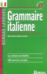 Grammaire italienne - Merger Leandri Marie-France