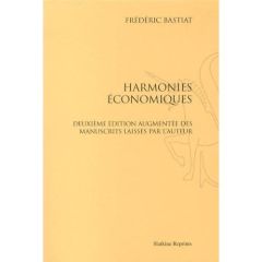 HARMONIES ECONOMIQUES. (1851). - BASTIAT FREDERIC