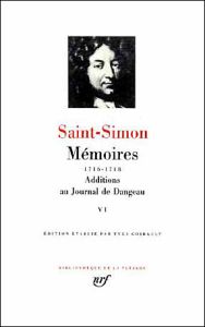 Mémoires 1716-1718. Tome 6, Additions au journal de Dangeau - SAINT-SIMON
