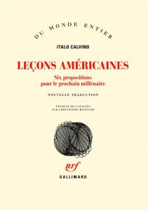 Leçons américaines. Six propositions pour le prochain millénaire - Calvino Italo - Mileschi Christophe
