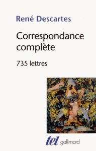 Correspondance complète, 735 lettres. Coffret 2 volumes - Descartes René - Armogathe Jean-Robert