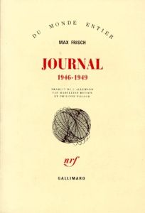 Journal 1946-1949 - Frisch Max