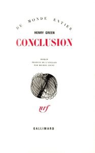 Conclusion - Green Henry - Ligny Michel