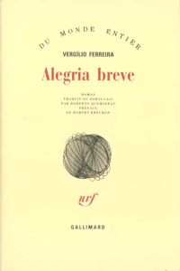 Alegria breve - Ferreira Vergilio