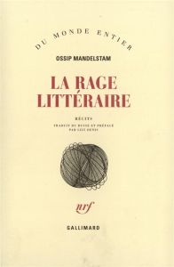 RAGE LITTERAIRE - Mandelstam Ossip