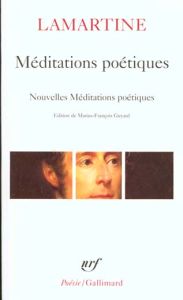 Méditations poétiques. Nouvelles méditations poétiques. (suivies de) Poésies diverses - Lamartine Alphonse de