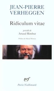 Ridiculum vitae précédé de Artaud Rimbur - Verheggen Jean-Pierre