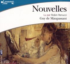 Nouvelles. 1 CD audio - Maupassant Guy de - Renucci Robin