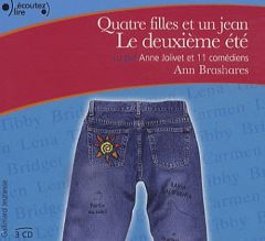 Quatre filles et un jean, le deuxième été. 3 CD audio - Brashares Ann