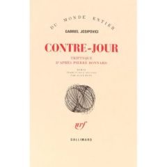 Contre-Jour (Tryptique d'après Pierre Bonnard) - Josipovici Gabriel