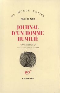 Journal d'un homme humilié - Azua Félix de