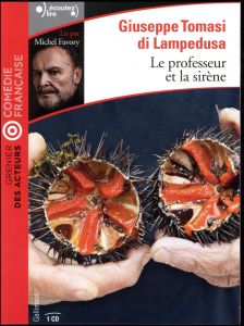 Le professeur et la sirène. 1 CD audio - Tomasi di Lampedusa Giuseppe - Favory Michel - Man