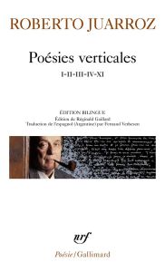 Poésies verticales. Edition bilingue français-espagnol - Juarroz Roberto - Verhesen Fernand - Masson Jean-C