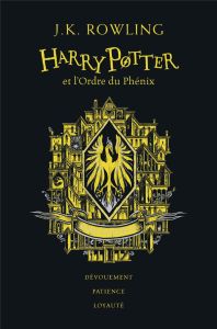 Harry Potter Tome 5 : Harry Potter et l'Ordre du Phénix (Poufsouffle). Edition collector - Rowling J.K. - Ménard Jean-François - Pinfold Levi