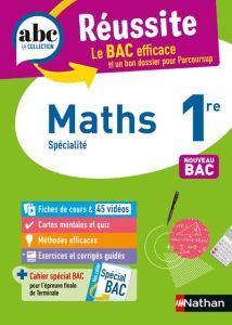 Maths spécialité 1re. Edition 2022 - Desrousseaux Pierre-Antoine