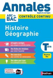 Histoire Géographie Tle. Edition 2021 - Vidil Cécile - Benbassat Laëtitia - Fouletier Fréd