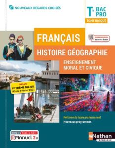 Français Histoire Géographie EMC Tle Bac Pro - David Adrien - Godeau Eric