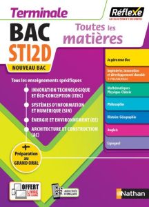 Toutes les matières Terminale STI2D. Edition 2021 - Baussont Eric - Carnat Jean-Louis - Delarocque Cla
