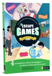 Physique-Chmie Cycle 4 Escape Games. Edition 2022 - Amauger Frédéric - Hauss Rizzetto Florian - Henry